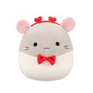 Brinquedo de pelúcia Squishmallows Original Rusty The Grey Rat 35 cm