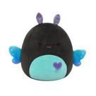 Brinquedo de pelúcia Squishmallows Salem The Mischievous Black and Teal Moth