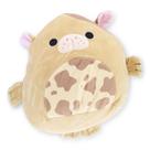 Brinquedo de pelúcia Squishmallows Sea Life Squad Bittie 'Chocolate Milk'