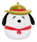 Brinquedo de pelúcia Squishmallows Snoopy Scout branco médio de 20 cm Brinquedo de pelúcia Squishmallows Snoopy Scout branco médio de 20 cm
