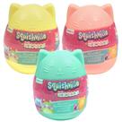 Brinquedo de pelúcia Squishmallows Squishville, pacote com 3 unidades, série 12 para crianças