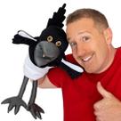 Brinquedo de pelúcia Steve e Maggie Maggie Magpie Hand Puppet 77 cm