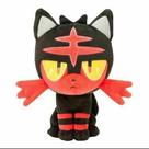 Brinquedo de pelúcia Sun Moon Litten 7 para crianças, presente de boneca macia de 18 cm Brinquedo de pelúcia Sun Moon Litten 7 para crianças, presente de boneca macia de 18 cm