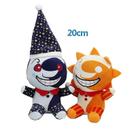 Brinquedo de pelúcia Sundrop FNAF Security Breach 20 cm e 25 cm, 2 peças