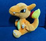 Brinquedo de pelúcia Takara Tomy Pokémon Charizard 25 cm para crianças a partir de 7 anos