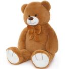 Brinquedo de pelúcia Teddy Bear Tezituor Giant 120 cm marrom escuro