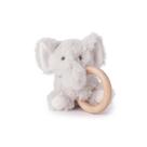 Brinquedo de pelúcia Teething Elephant, elegante para bebês, luxuoso e macio
