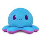 Brinquedo de pelúcia TeeTurtle 4 Reversível Octopus Roxo/Azul 10cm Brinquedo de pelúcia TeeTurtle 4 Reversível Octopus Roxo/Azul 10cm