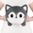 Brinquedo de pelúcia TeeTurtle Original Reversível Big Wolf Grey Brinquedo de pelúcia TeeTurtle Original Reversível Big Wolf Grey