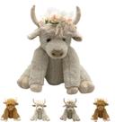 Brinquedo de pelúcia Theorbi Highland Cow para crianças de 25 cm