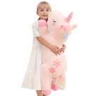 Brinquedo de pelúcia Tianmihou Giant Pink Unicorn 32cm para crianças Brinquedo de pelúcia Tianmihou Giant Pink Unicorn 32cm para crianças