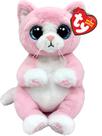 Brinquedo de pelúcia Ty Beanie Bellies Lillibelle The Pink Kitten 20cm