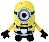 Brinquedo de pelúcia Ty Carl Prison Minion de Meu Malvado Favorito 3 20cm