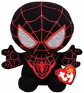 Brinquedo de pelúcia Ty Marvel Avengers Miles Morales Squishy Beanie