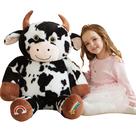 Brinquedo de Pelúcia Vaca Gigante EARTHSOUND - Para Crianças Brinquedo de Pelúcia Vaca Gigante EARTHSOUND - Para Crianças