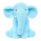 Brinquedo de pelúcia WEIGEDU Blue Elephant de 13 polegadas