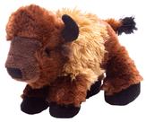 Brinquedo de pelúcia Wild Republic Hug'Ems 7 Bison Stuffed Animal