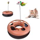 Brinquedo de Pet Gato Felino Ratinho Mola Bola Guizo Animal de Estimaçao Brinquedo Interativo Diversao Entretenimento