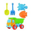 Brinquedo de praia de 5 peças Conjunto de areia Brinquedo de areia Brinquedo de areia Brinquedo de verão