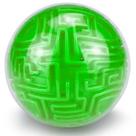 Brinquedo de quebra-cabeça 3D Maze Ball YongNkids Amaze Memory for Kids Green