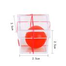 Brinquedo de quebra-cabeça criativo Magic Trick Ball Through Box Illusion