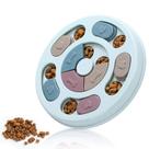 Brinquedo de quebra-cabeça para cães DR CATCH Food Feeder IQ Training Blue Brinquedo de quebra-cabeça para cães DR CATCH Food Feeder IQ Training Blue