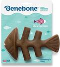 Brinquedo de roer cães Fishbone Benebone sabor peixe
