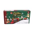 Brinquedo De Trem Elétrico De Natal Para Crianças Com Música E Mini Carro De Ferrovia
