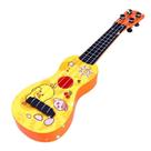 Brinquedo de ukulele Mini Yellow Duck para crianças, 38 cm, musical jogável Brinquedo de ukulele Mini Yellow Duck para crianças, 38 cm, musical jogável