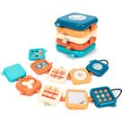 Brinquedo de viagem Montessori Busy Board edusense para crianças de 1 a 3 anos
