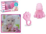 Brinquedo de Vinil para bebê - Mordedor e Hipopótamo Hello Baby Brinquedo de Vinil para bebê - Mordedor e Hipopótamo Hello Baby