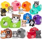 Brinquedo didático Aigybobo Kitten Finger Puppets, 20 unidades de 1 a 3 anos