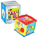 Brinquedo Didático Cubo De Atividades Colorido Multikids