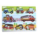 Brinquedo Didático Madeira Aprenda Brincando Veículos - 142677 - dm brasil Brinquedo Didático Madeira Aprenda Brincando Veículos - 142677 - dm brasil