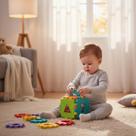 Brinquedo Didático Monta e Desmonta com Peças de Encaixar Colorido Educativo Infantil