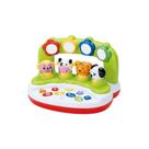 Brinquedo didatico orquestra bichos baby com som luz formas cores numeros - DM TOYS