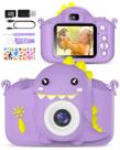 Brinquedo digital Kids Dinosaur Camera HANGRUI Selfie com cartão de 32 GB Brinquedo digital Kids Dinosaur Camera HANGRUI Selfie com cartão de 32 GB
