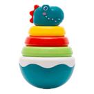 Brinquedo Dino Teimoso com Argolas e Chocalho Buba 17875 Brinquedo Dino Teimoso com Argolas e Chocalho Buba 17875