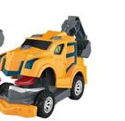 Brinquedo Dinos Car Monster Fricção Vira Dinossauro Toyng
