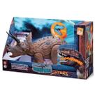 Brinquedo Dinossauro Dinopark Hunters Triceratops com Som Beetoys Menino