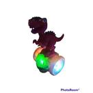 Brinquedo dinossauro musical no globo giratorio e muito divertido.