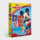 Brinquedo Dominó Novo Papel Disney Mickey 28 peças Brinquedo Dominó Novo Papel Disney Mickey 28 peças