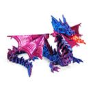 Brinquedo Dragon Fidget ROIISNM Dragão de cristal impresso em 3D