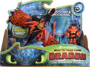 Brinquedo Dreamworks Dragons Deathgripper & Grimmel com Viking de mais de 4 anos Brinquedo Dreamworks Dragons Deathgripper & Grimmel com Viking de mais de 4 anos