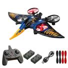 Brinquedo Drone Jaming Pterodactyl RC de 31 cm, espuma EPP, alcance de 80 m