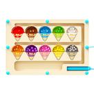Brinquedo educacional Magnetic Pen Control Number Maze para crianças