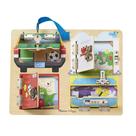 Brinquedo educacional Melissa & Doug Locks and Locks Board