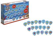 Brinquedo Educativo Abc Patrulha Canina 120 Peças - Xalingo Brinquedo Educativo Abc Patrulha Canina 120 Peças - Xalingo