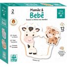 Brinquedo Educativo BE a BA Mamãe e Bebê