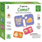 Brinquedo Educativo BE a BA o Que EU Como
